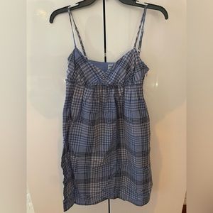 Sunday Best (Aritzia) seersucker baby doll dress size small